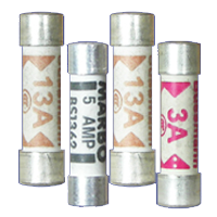 2x 13A, 1x 3A, 1x 5A Fuses