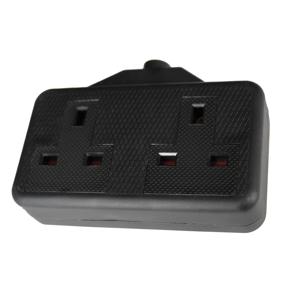 2G Extension Socket Black