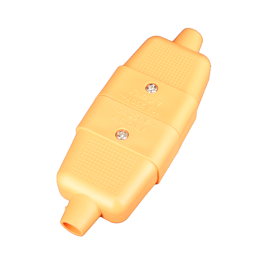 10A 2 Pin Flex Connector Orange