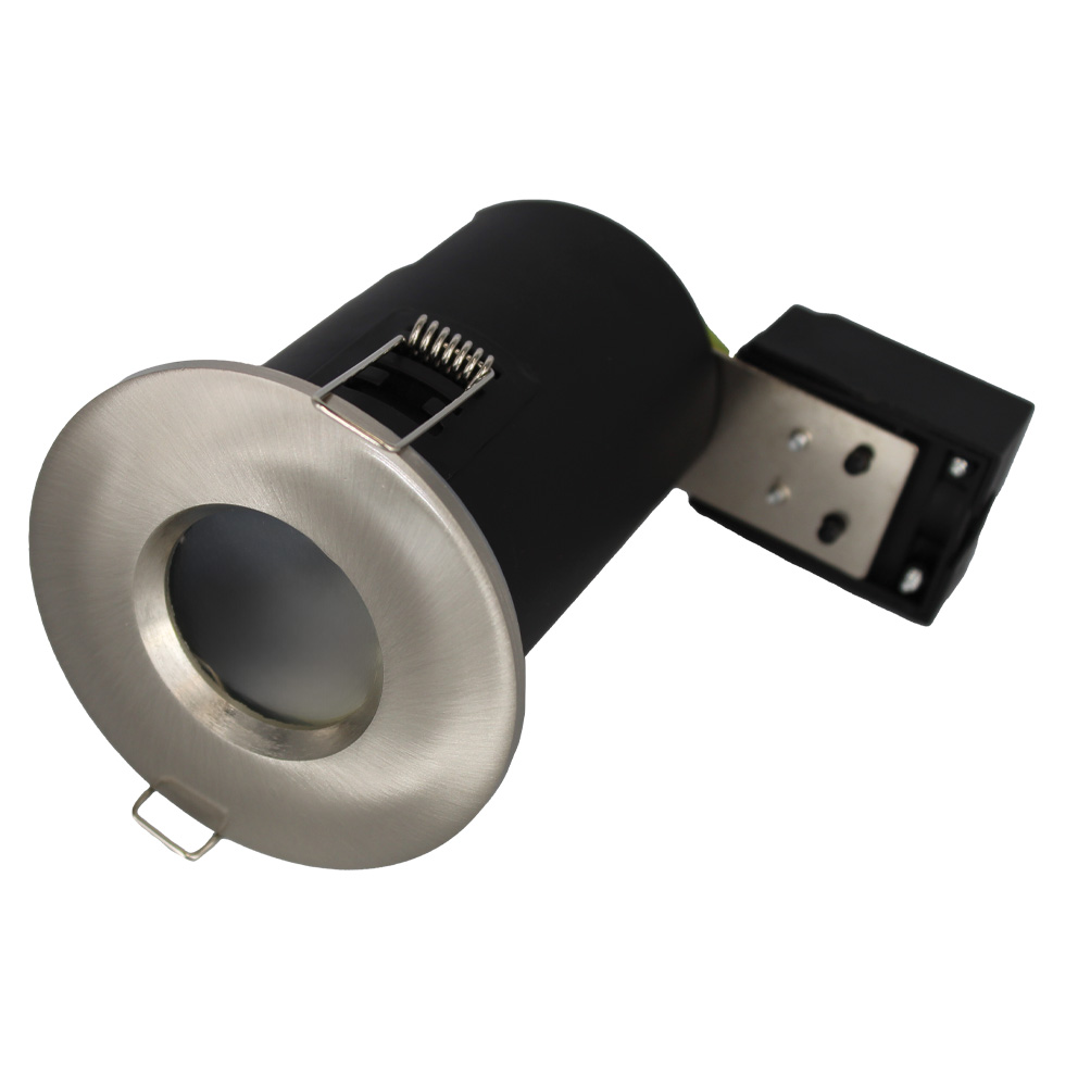 GU10 Shower Downlight Satin Chrome