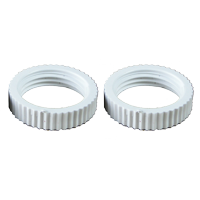 White Lock Rings (2)