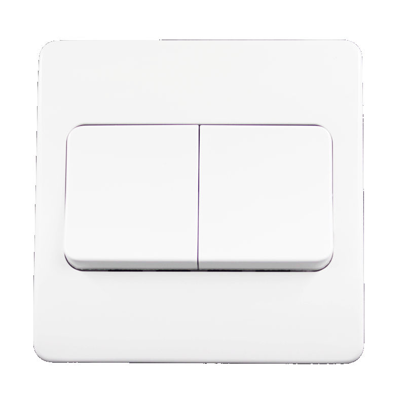 MKPPK4782 2G 2W Switch - Wide Rocker