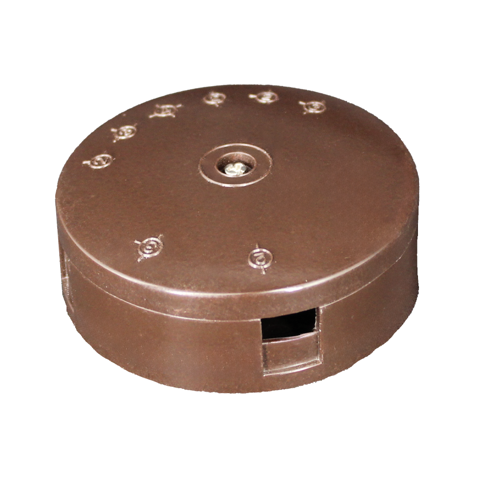 20A 4T Junction Box Brown