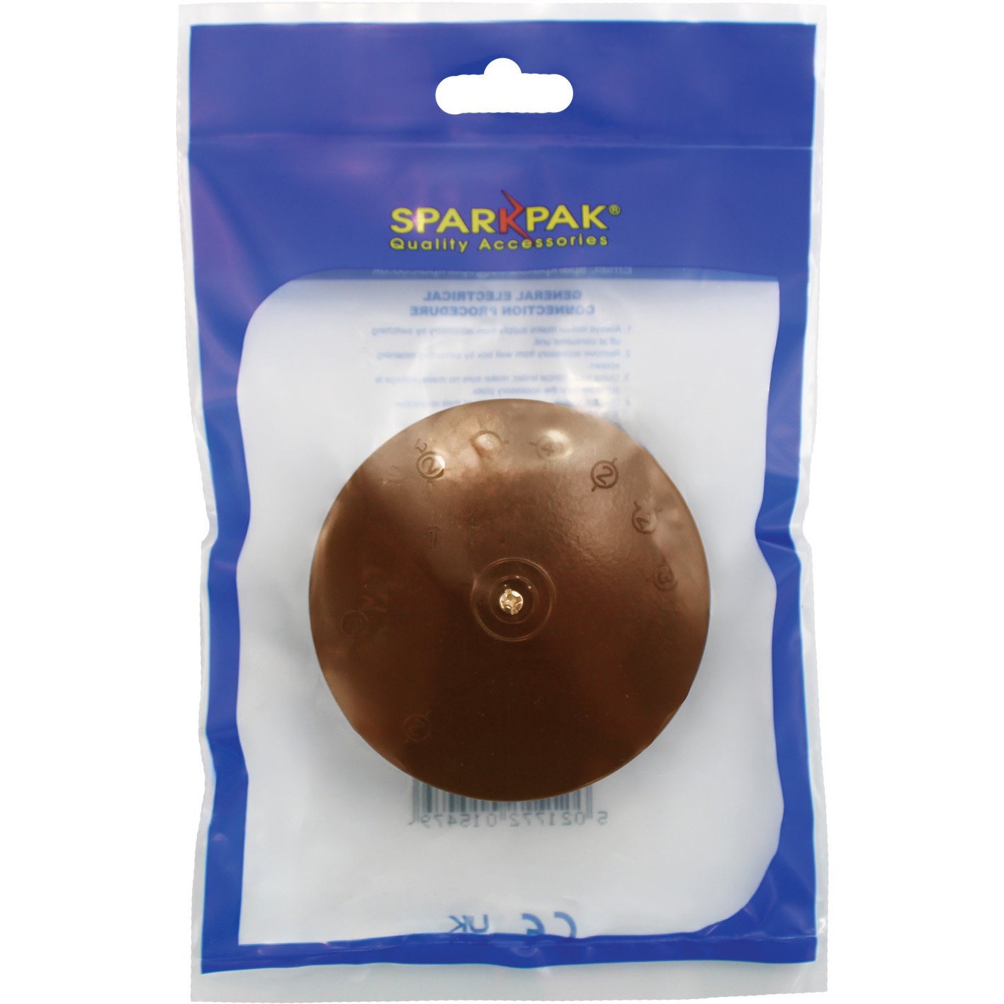 20A 4T Junction Box Brown