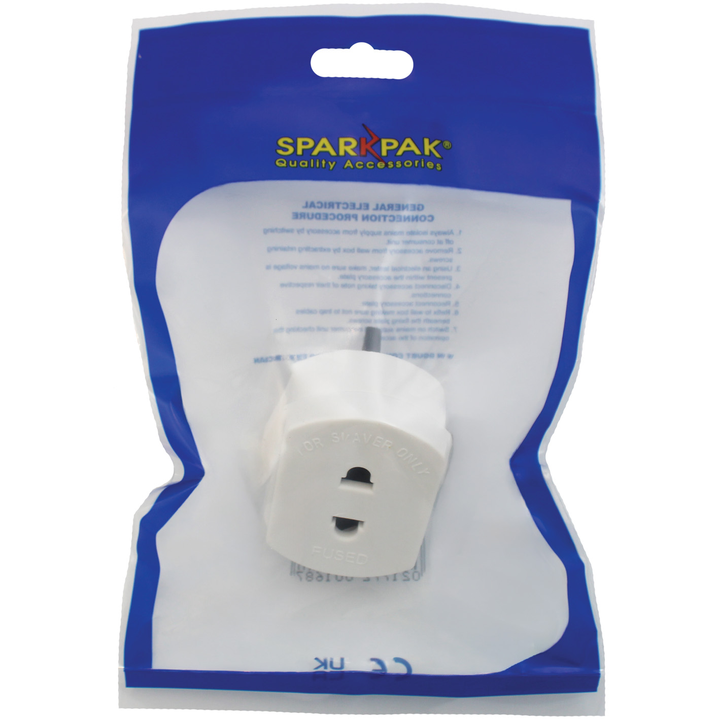Shaver Adaptor (with 1A Fuse)
