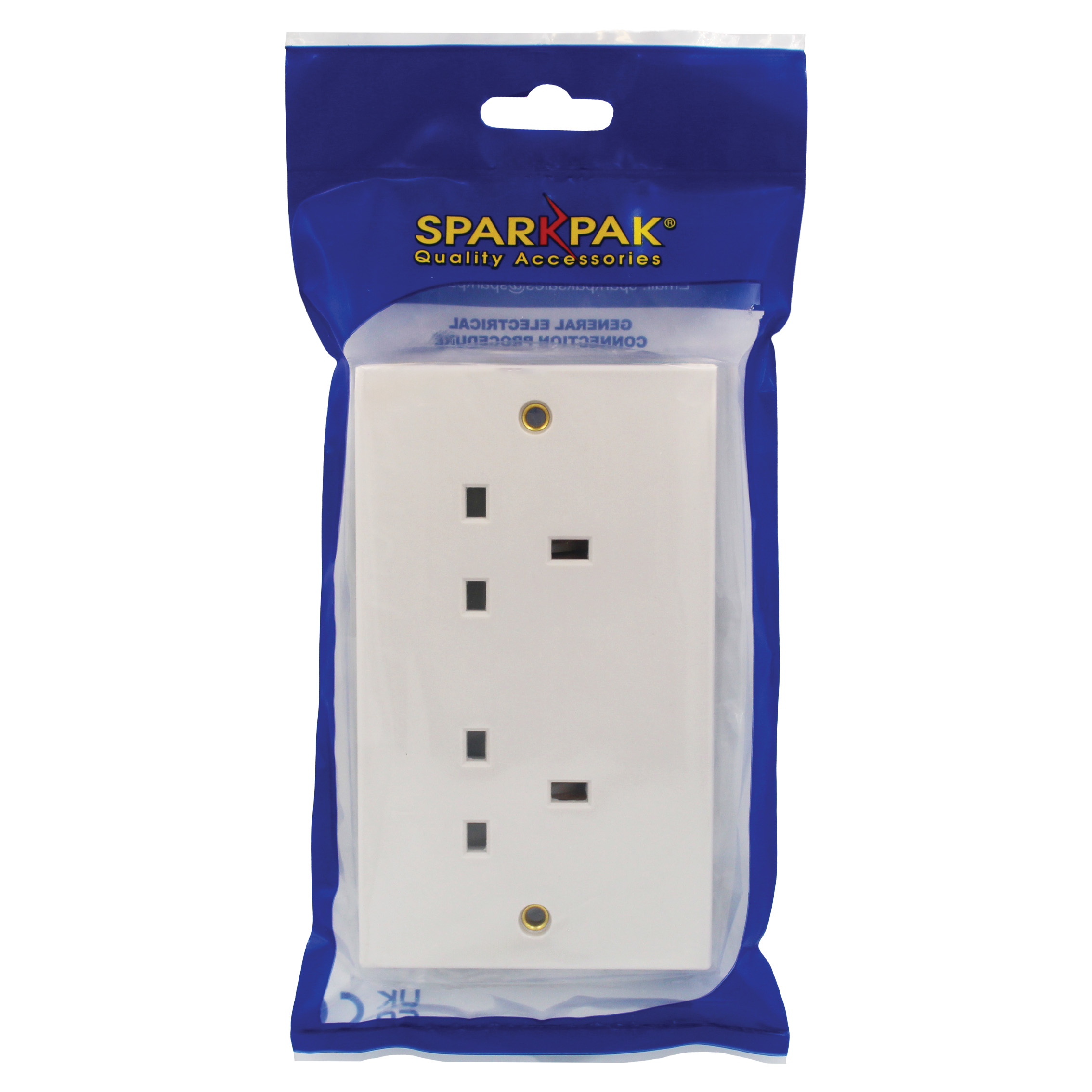 13A Twin Socket Flush