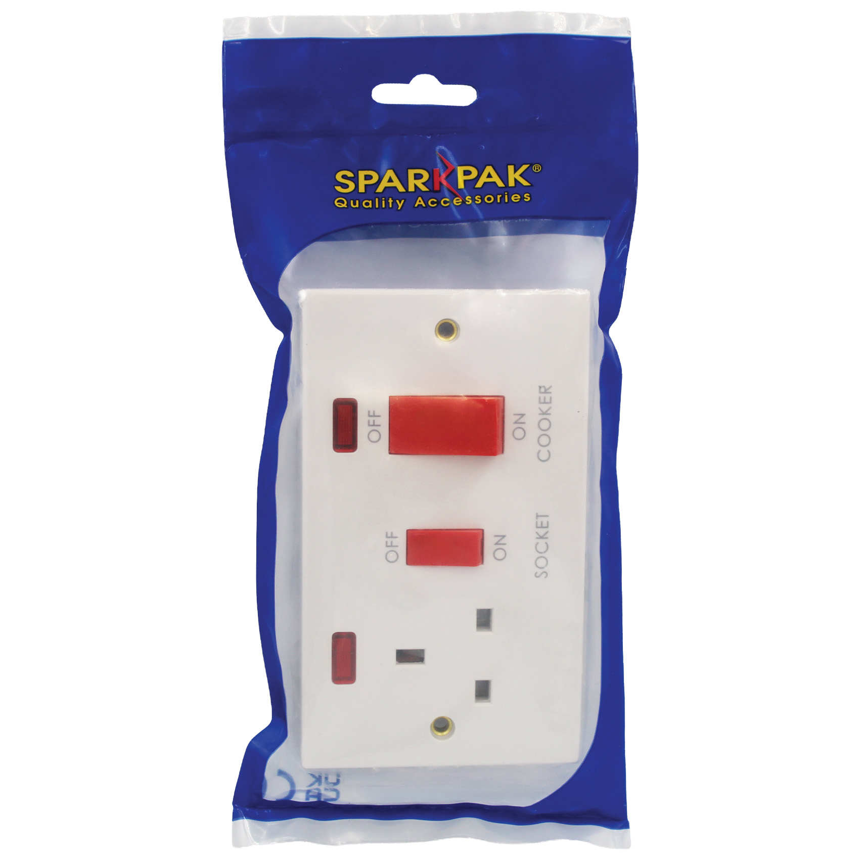 Cooker Control Unit & Socket with Neon