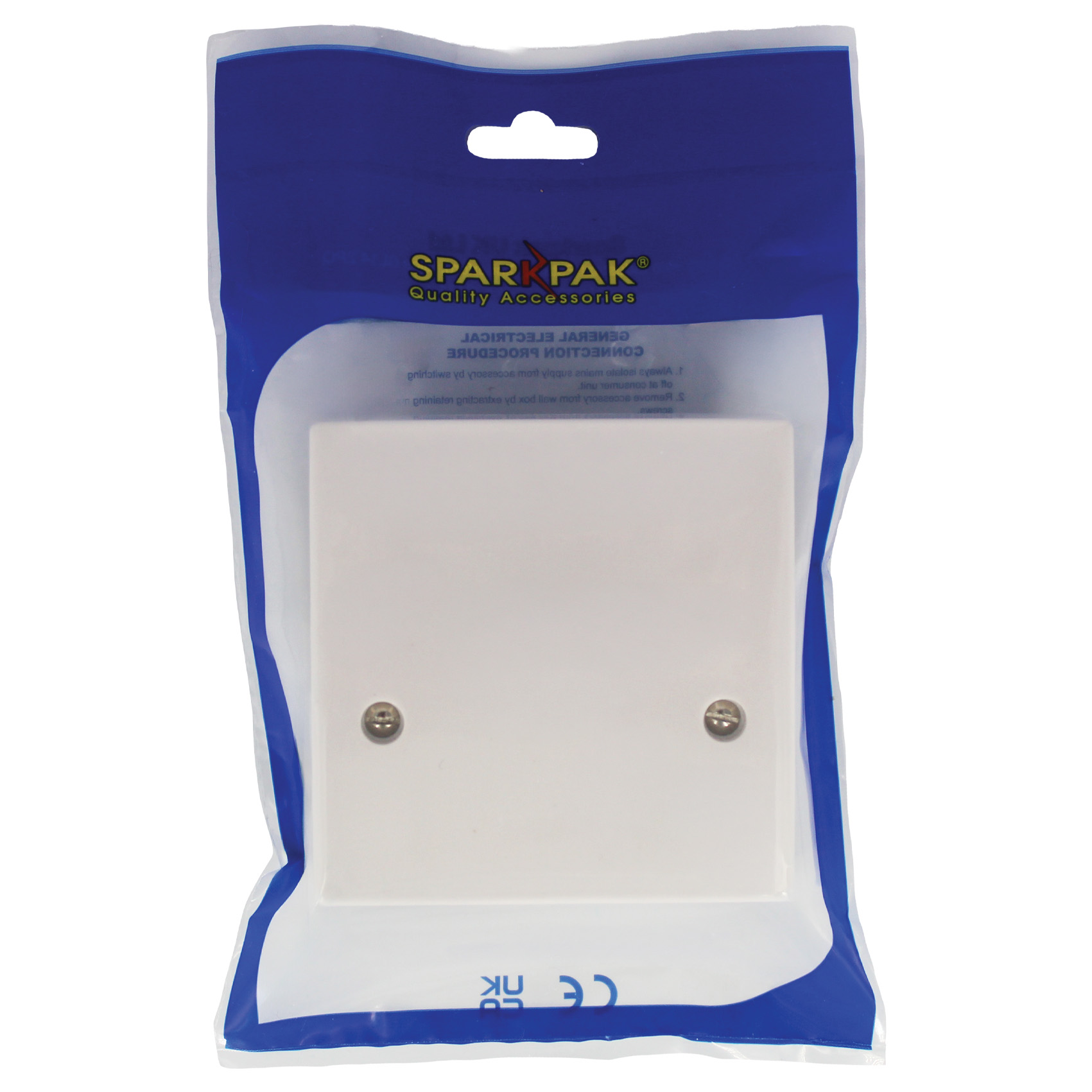 Cooker Cable Outlet Plate