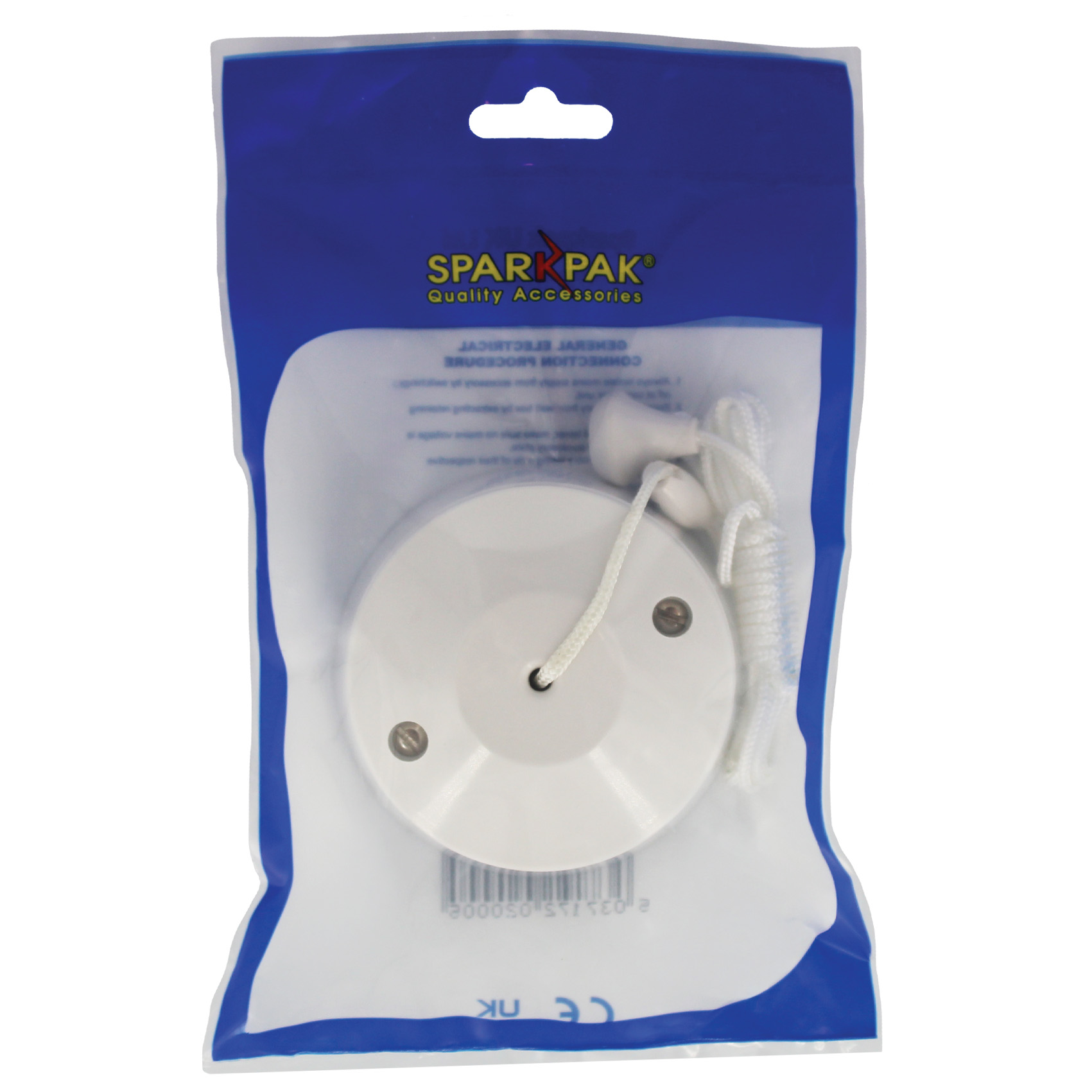 10A 1 Way Pull Switch