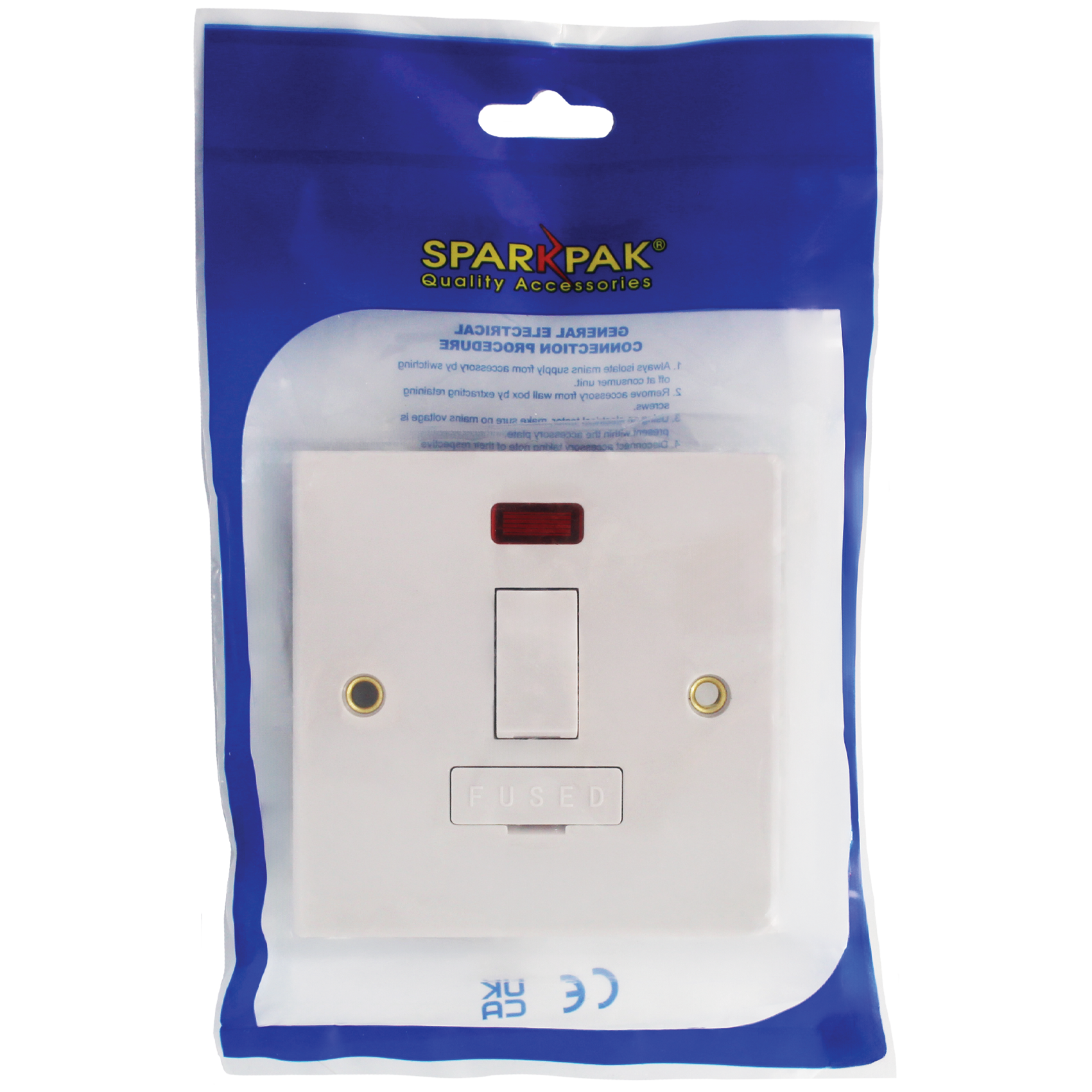 13A Switched Connection Unit with Neon