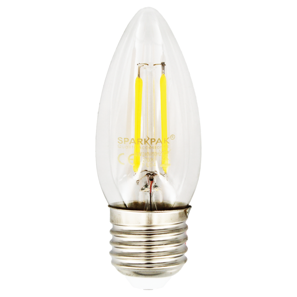 4W ES Filament LED Candle Lamp