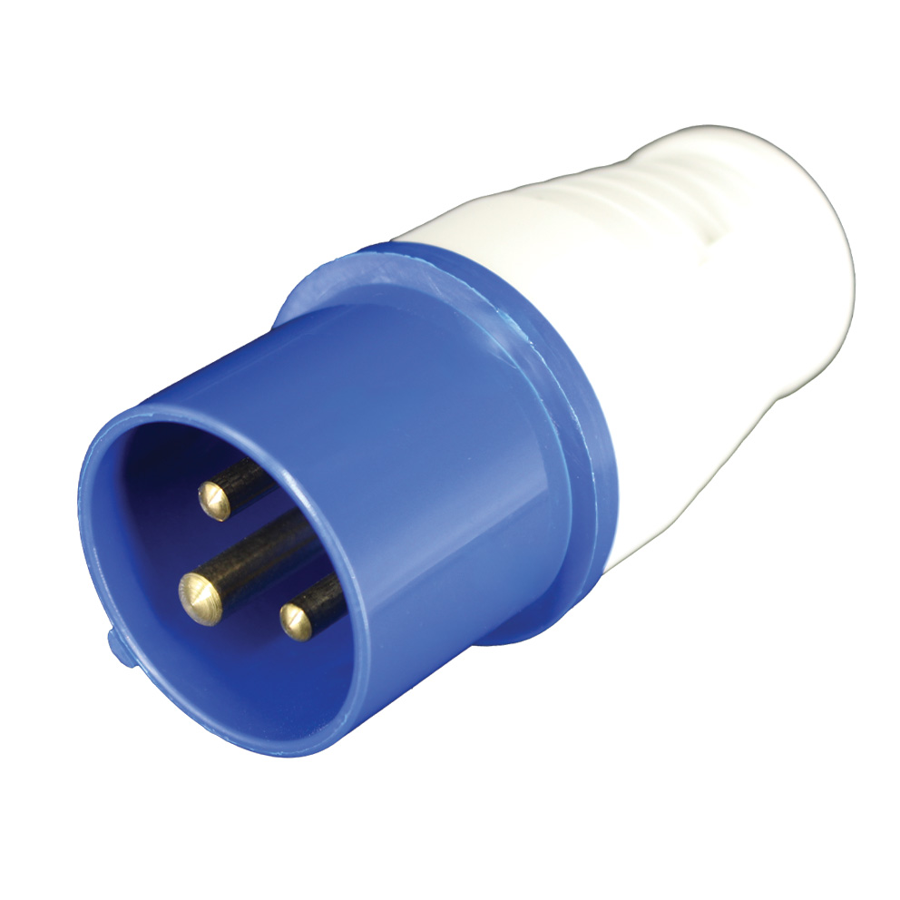 16A 240V Site Plug Blue