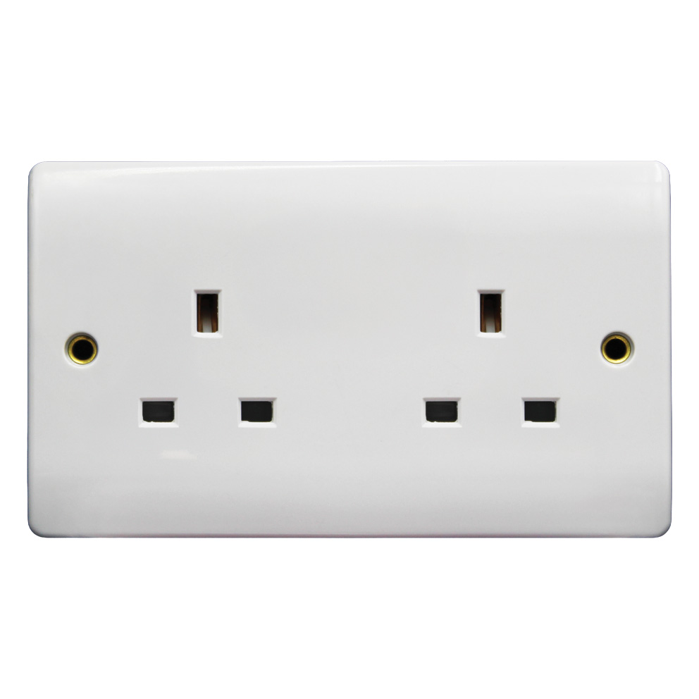 13A 2G Unswitched Socket