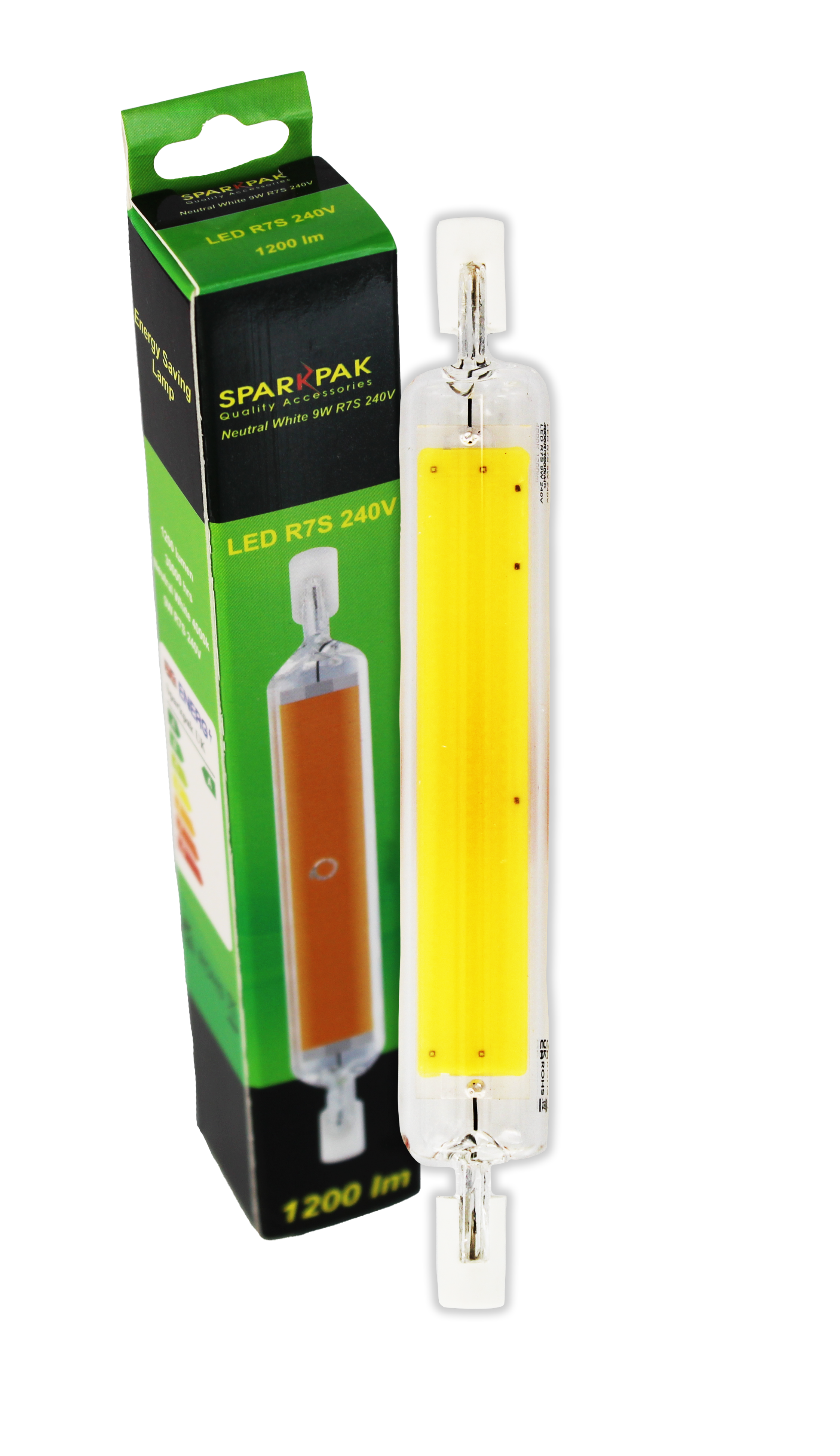 117mm 9W 1200 Lumen 240V