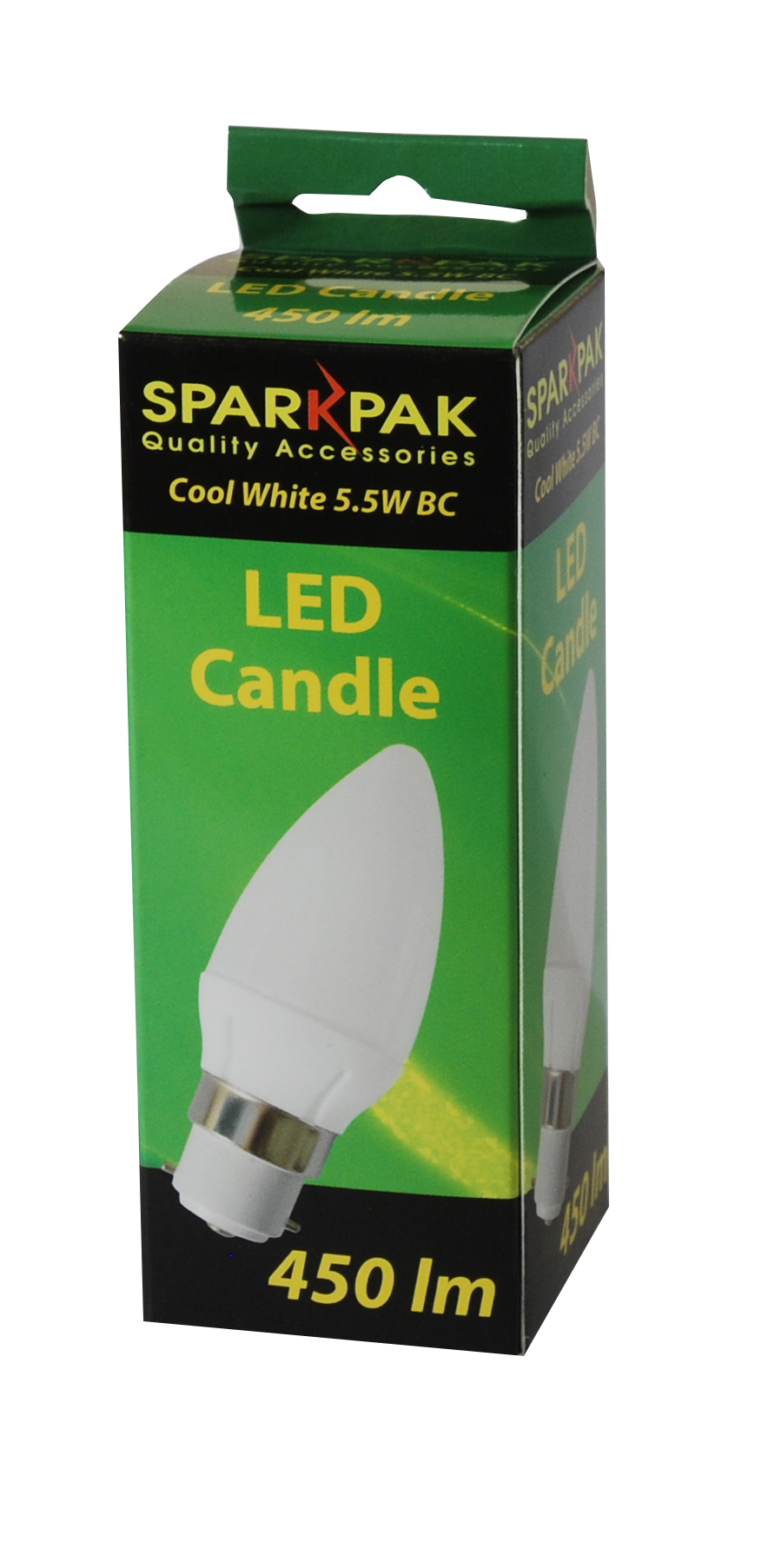 5W BC LED Candle Lamp