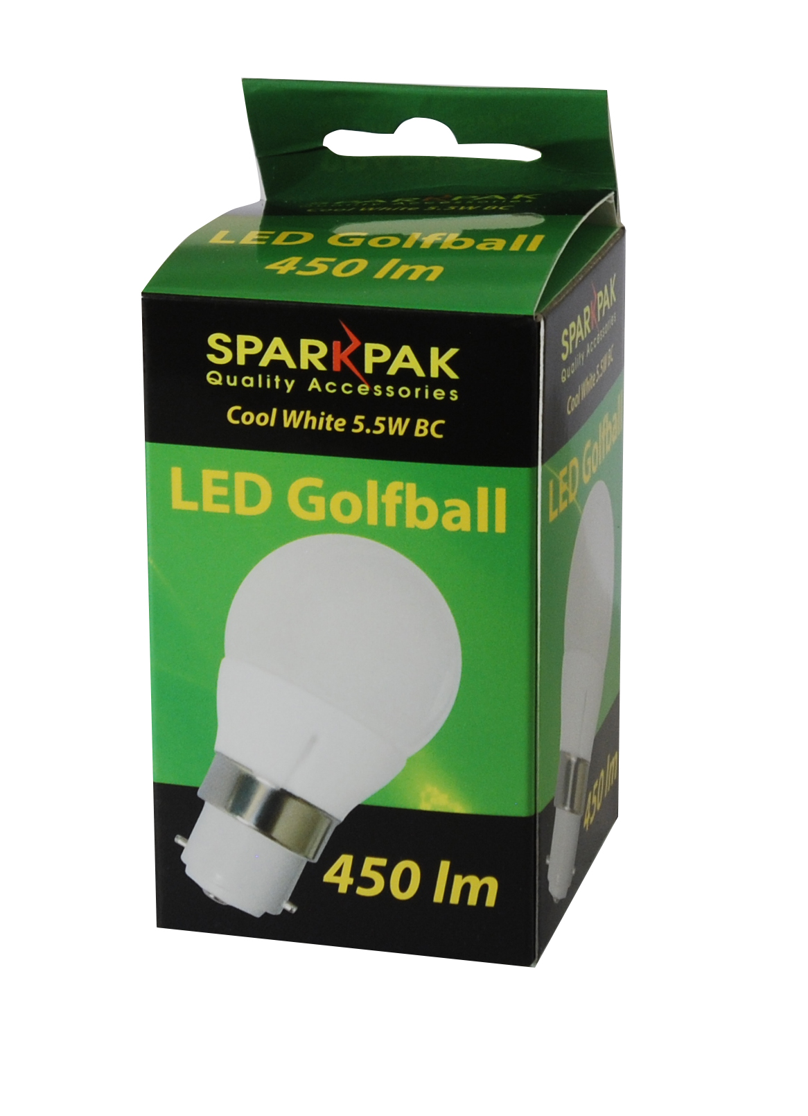 5W BC LED Golf Ball Lamp