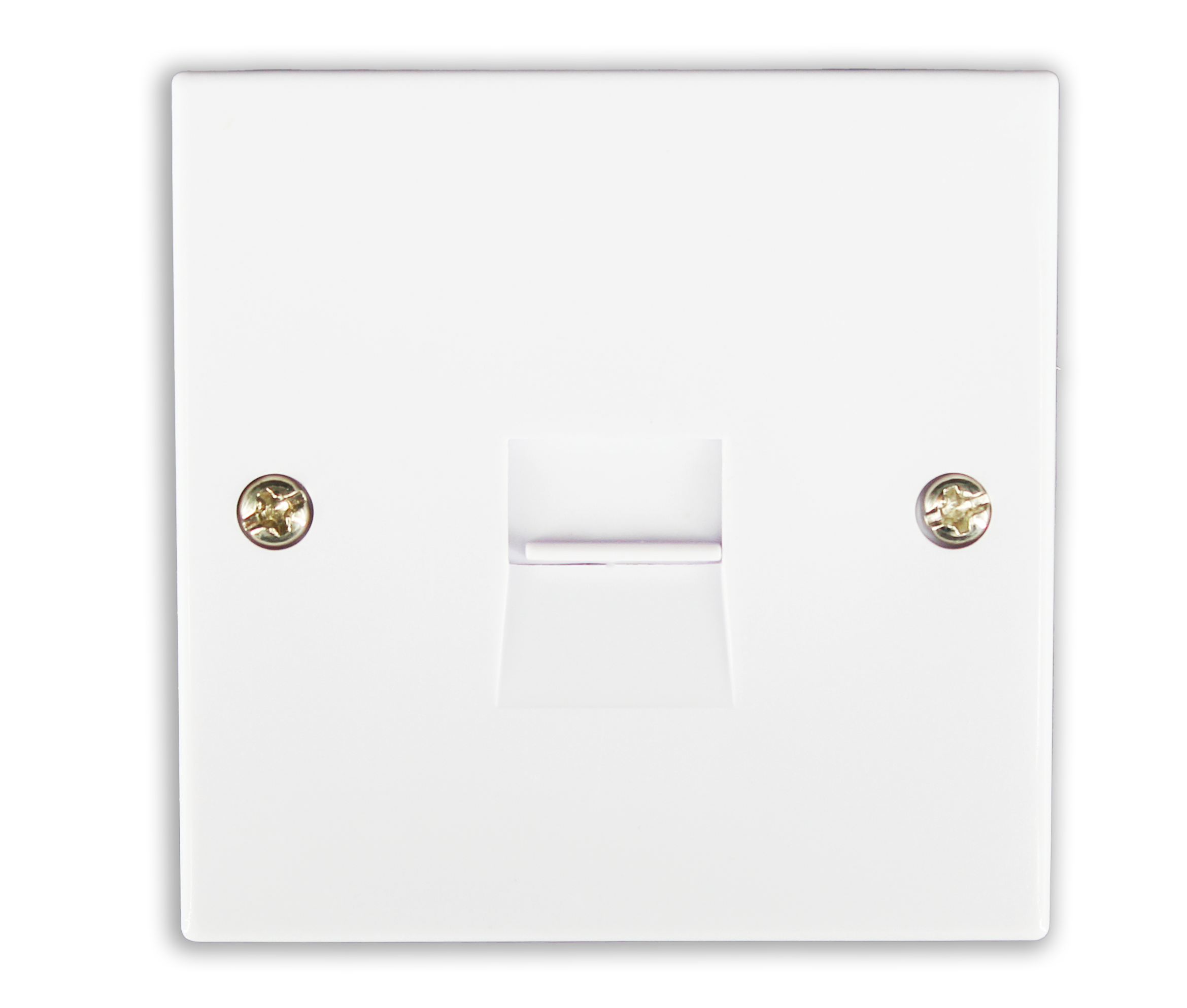 Surface Master Telephone Socket - White
