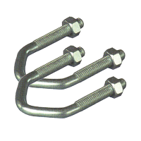 Medium U Bolts for 1 & 1.5in Mast (2)
